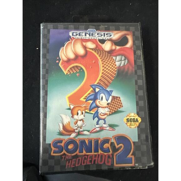 Sonic the Hedgehog 2 (SEGA Genesis, 1992) - Picture 1 of 4